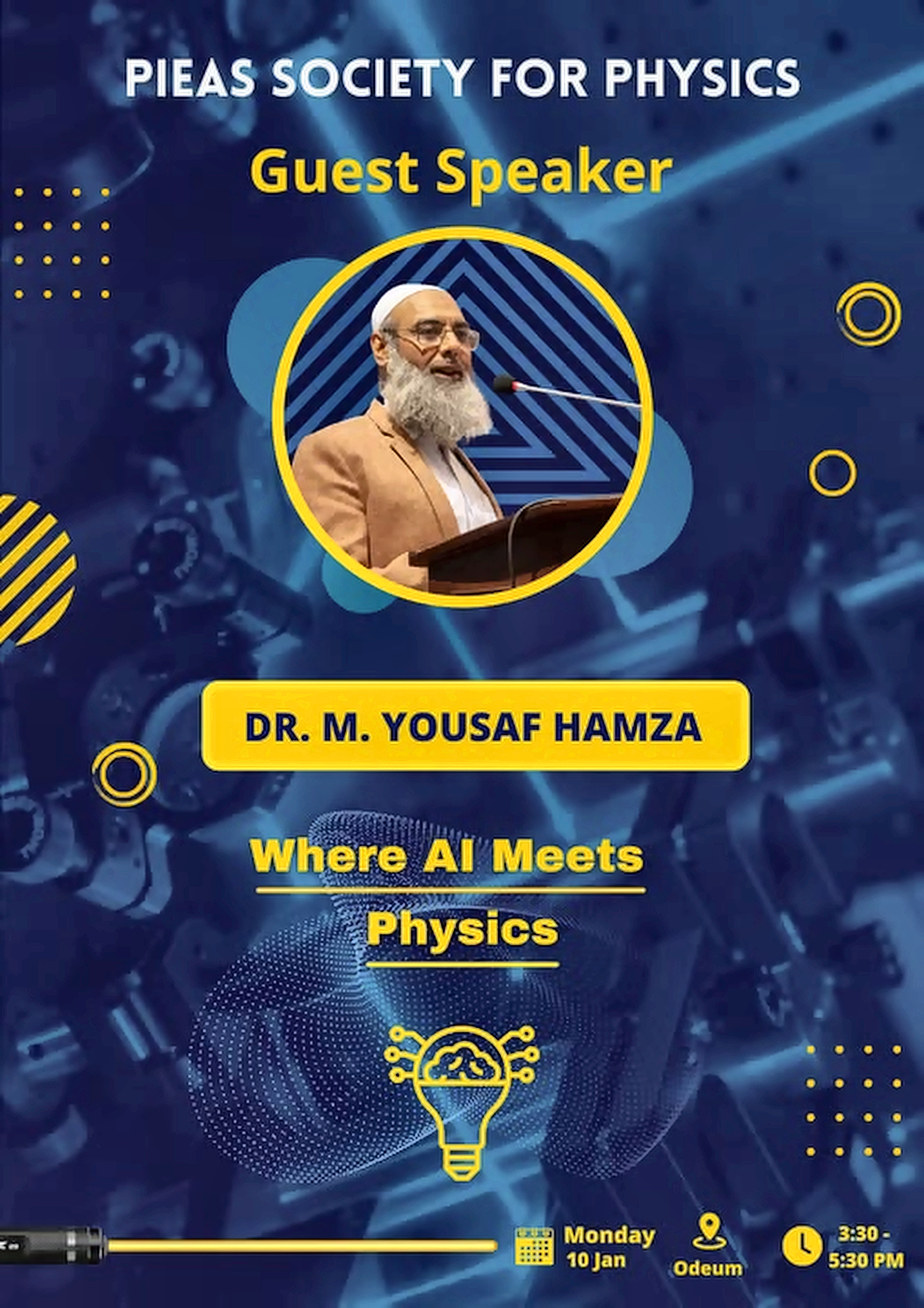 Optical Fibres & AI-Based Dispersion Management — Dr. Yousaf Hamza